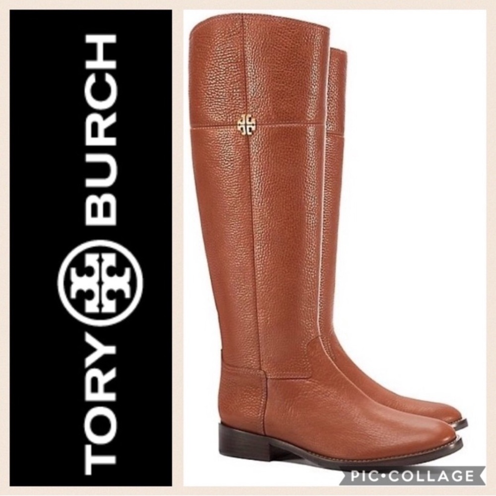 Tory Burch‎ Tan Leather Heeled Boots